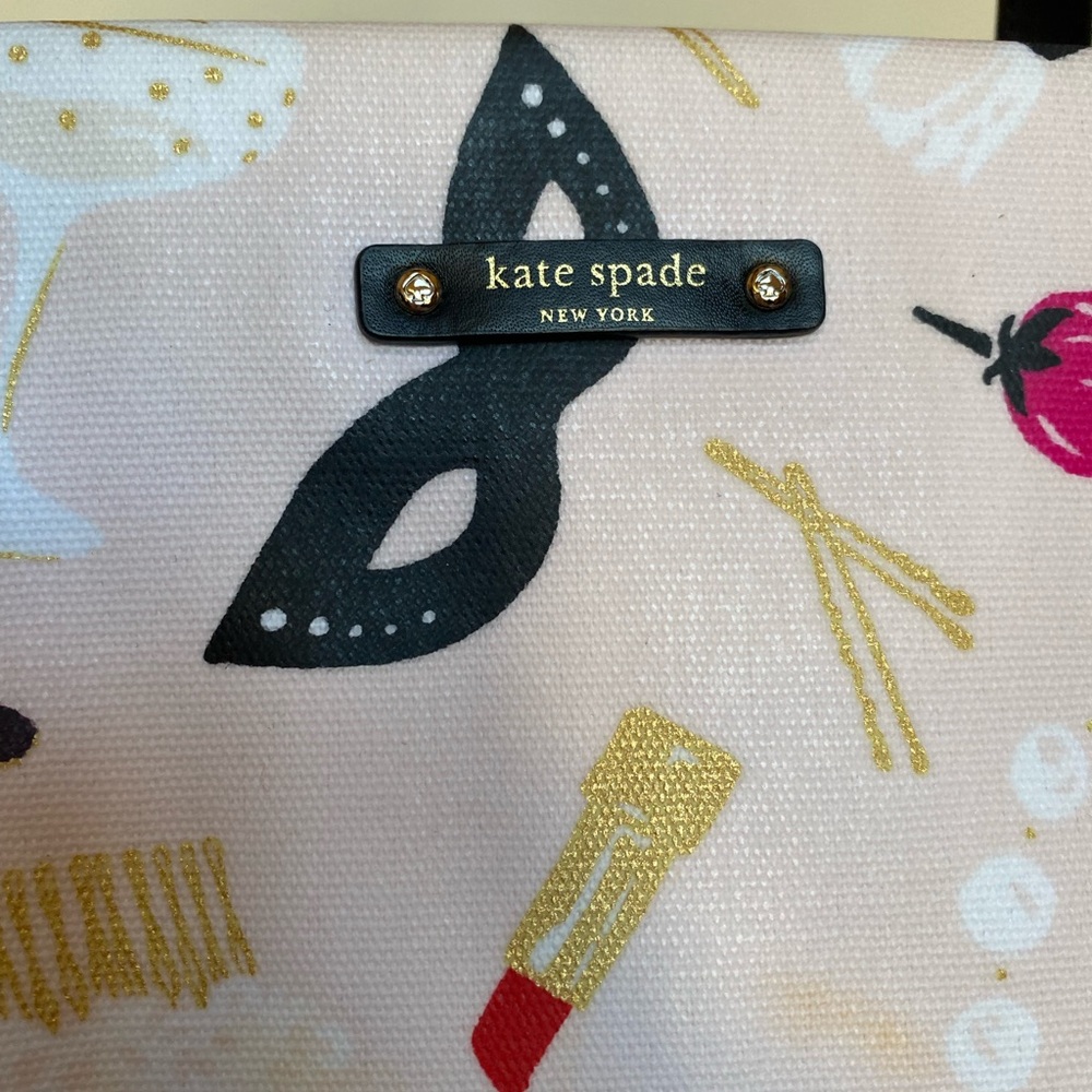 Kate spade glam beauty inspired tote